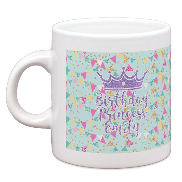 Custom Birthday Princess Espresso Cup (Personalized)