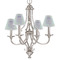 Birthday Princess Small Chandelier Shade - LIFESTYLE (on chandelier)