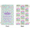 Birthday Princess Small Laundry Bag - Front & Back View
