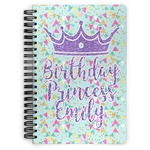 Birthday Princess Spiral Notebook (Personalized)