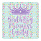 Birthday Princess Square Decal - Large (Personalized)