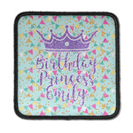 Birthday Princess Iron On Square Patch w/ Name or Text
