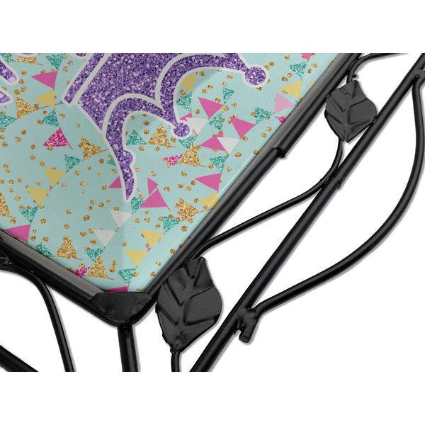 Birthday Princess Square Trivet - Detail