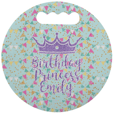 Birthday Princess Stadium Cushion (Round) (Personalized)