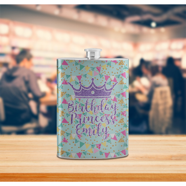 Birthday Princess Stainless Steel Flask - LIFESTYLE 2