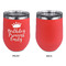 Birthday Princess Stainless Wine Tumblers - Coral - Single Sided - Approval
