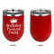 Birthday Princess Stainless Wine Tumblers - Red - Single Sided - Approval