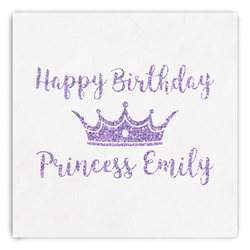 Birthday Princess Paper Dinner Napkins (Personalized)