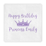 Birthday Princess Decorative Paper Napkins (Personalized)