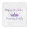 Birthday Princess Decorative Paper Napkins (Personalized)