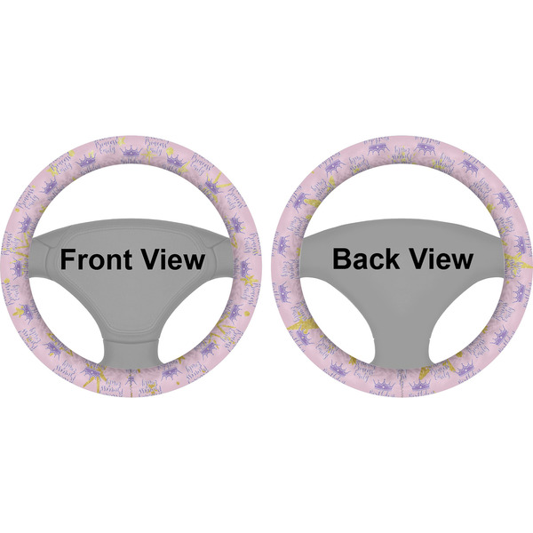 Birthday Princess Steering Wheel Cover- Front and Back