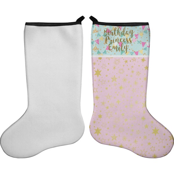 Birthday Princess Stocking - Single-Sided - Approval
