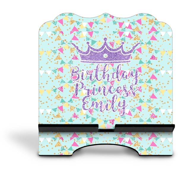 Birthday Princess Stylized Tablet Stand - Front without iPad