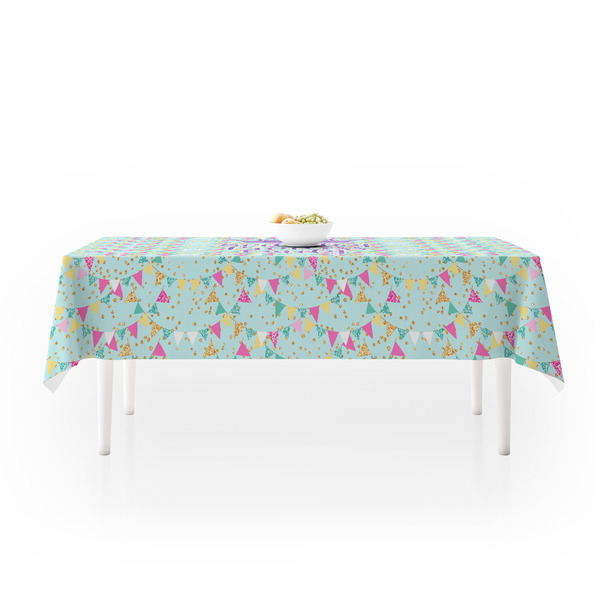 Birthday Princess Tablecloths (58"x102") - MAIN (side view)