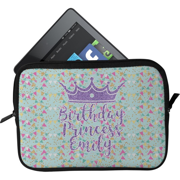 Custom Birthday Princess Tablet Case / Sleeve - Small (Personalized)