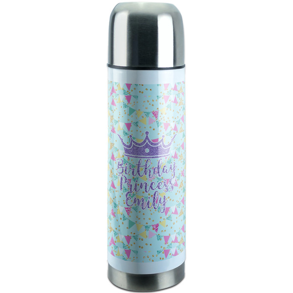 Custom Birthday Princess Stainless Steel Thermos (Personalized)