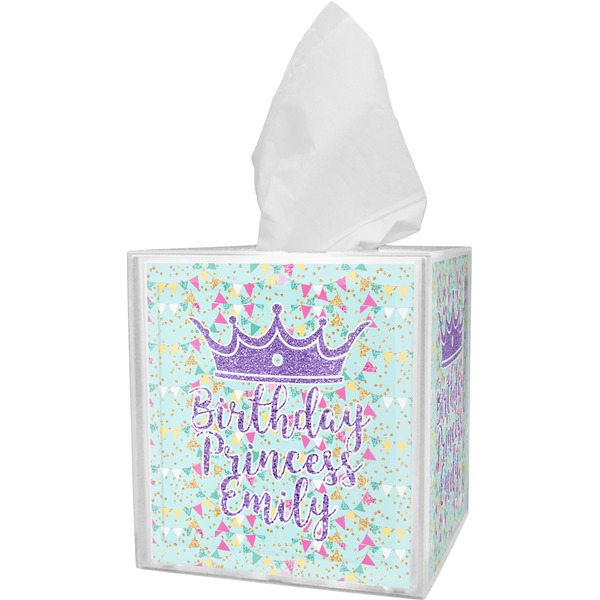 Custom Birthday Princess Tissue Box Cover (Personalized)
