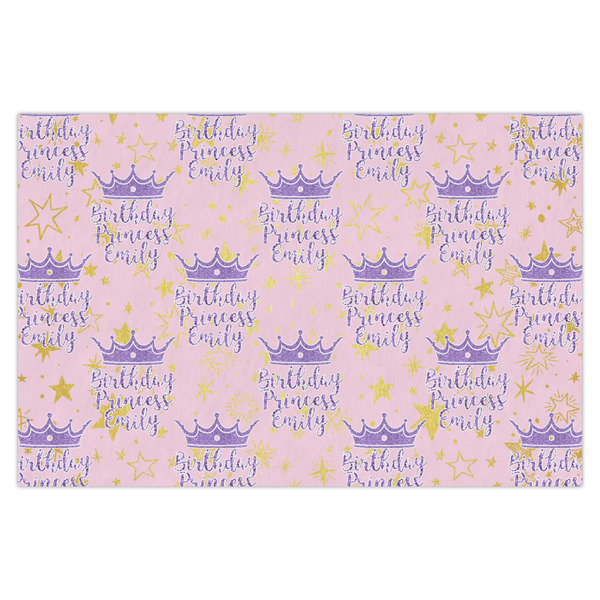 Custom Birthday Princess Tissue Paper Sheets - X-Large - Heavyweight (Personalized)