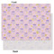 Birthday Princess Tissue Paper - Lightweight - Large - Front & Back