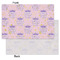 Birthday Princess Tissue Paper - Lightweight - Small - Front & Back