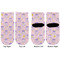 Birthday Princess Toddler Ankle Socks - Double Pair - Front and Back - Apvl