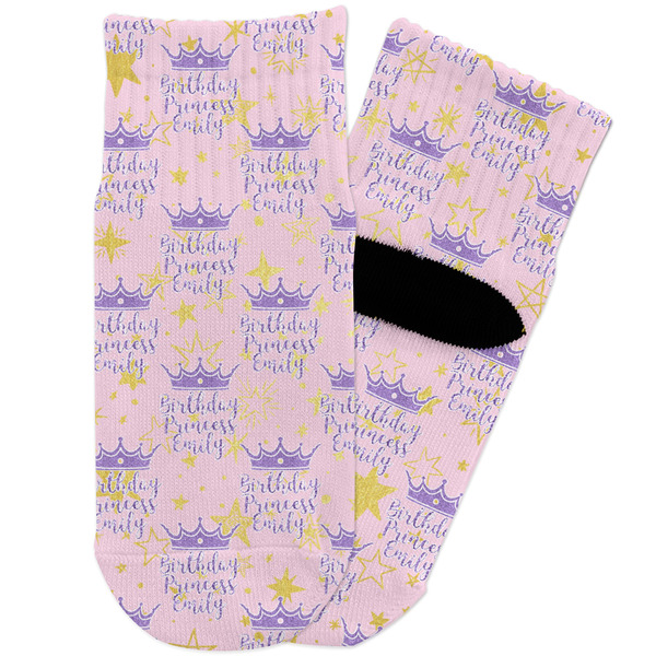 Custom Birthday Princess Toddler Ankle Socks (Personalized)