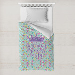 Birthday Princess Toddler Duvet Cover w/ Name or Text