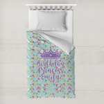 Birthday Princess Toddler Duvet Cover w/ Name or Text