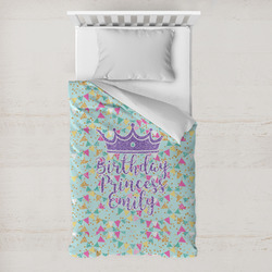 Birthday Princess Toddler Duvet Cover w/ Name or Text