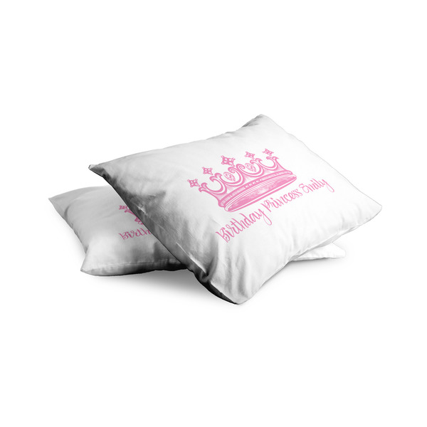 Birthday Princess Toddler Pillow Case - TWO (partial print)