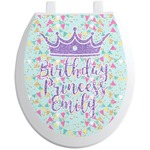 Birthday Princess Toilet Seat Decal (Personalized)
