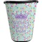Birthday Princess Waste Basket - Double Sided (Black) (Personalized)