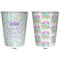 Birthday Princess Trash Can White - Front and Back - Apvl