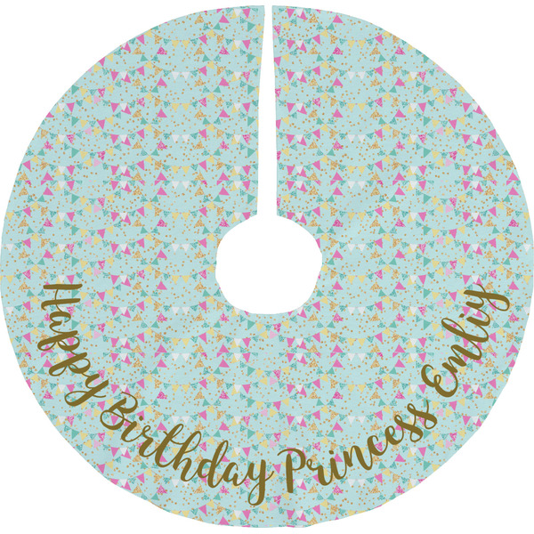 Custom Birthday Princess Tree Skirt (Personalized)
