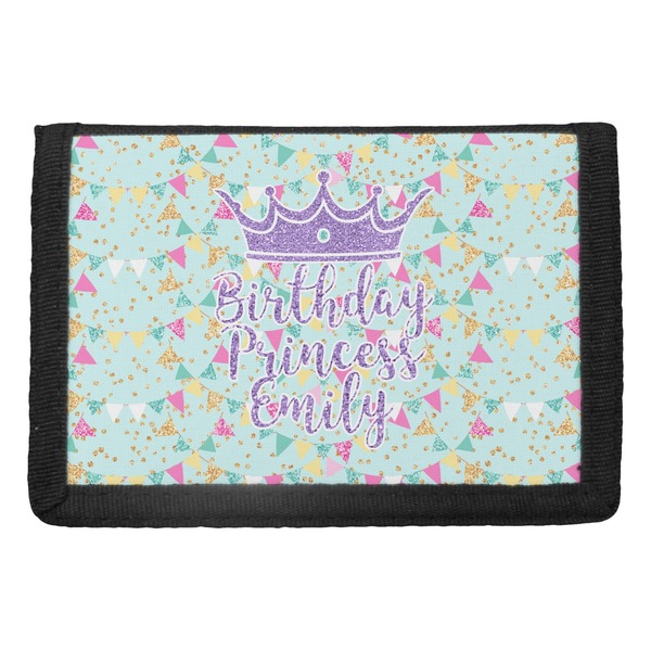 Custom Birthday Princess Trifold Wallet (Personalized)