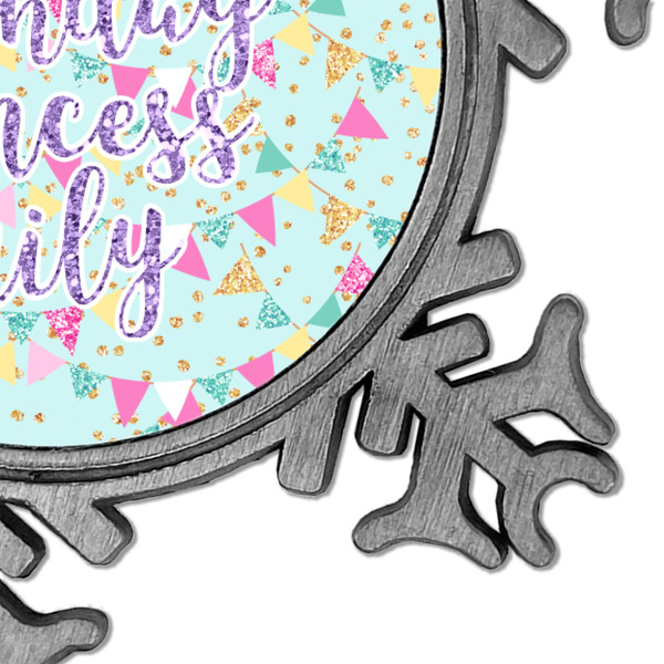 Birthday Princess Vintage Snowflake - Detail