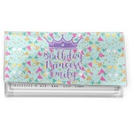 Birthday Princess Vinyl Checkbook Cover (Personalized)