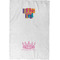 Birthday Princess Waffle Towel - Partial Print - Approval Image