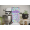 Birthday Princess Waffle Weave Towel - Full Color Print - Lifestyle Image
