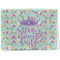 Birthday Princess Waffle Weave Towel - Full Print Style Image