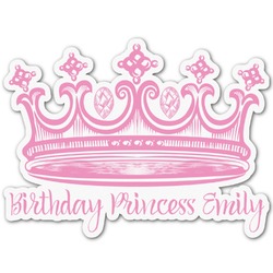 Birthday Princess Graphic Decal - Custom Sizes (Personalized)