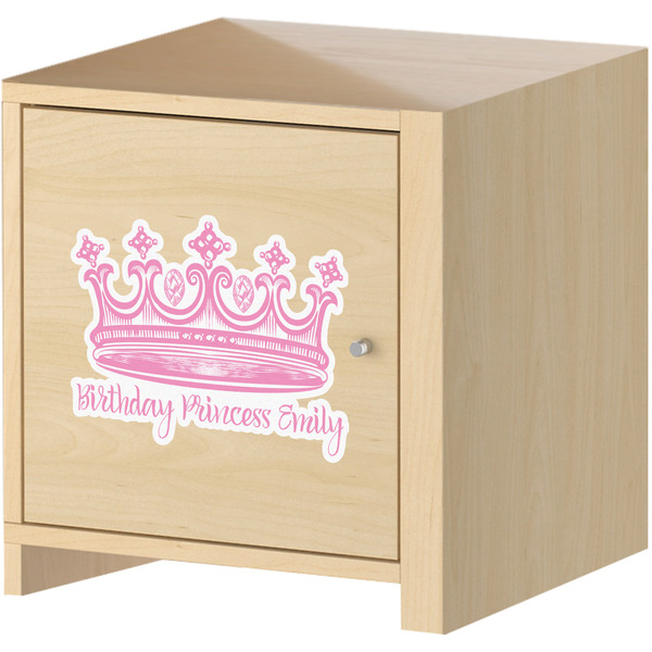 Birthday Quotes and Sayings Wall Graphic on Wooden Cabinet