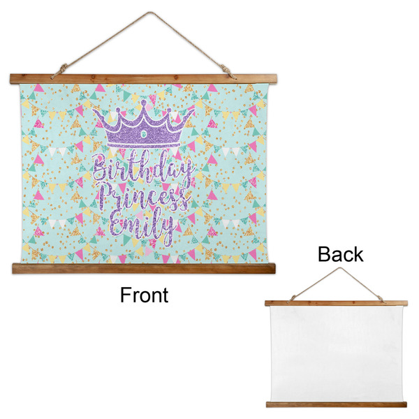 Birthday Princess Wall Hanging Tapestry - Landscape - APPROVAL