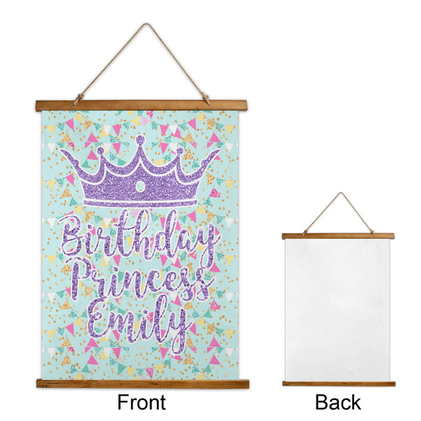 Birthday Princess Wall Hanging Tapestry - Portrait - APPROVAL