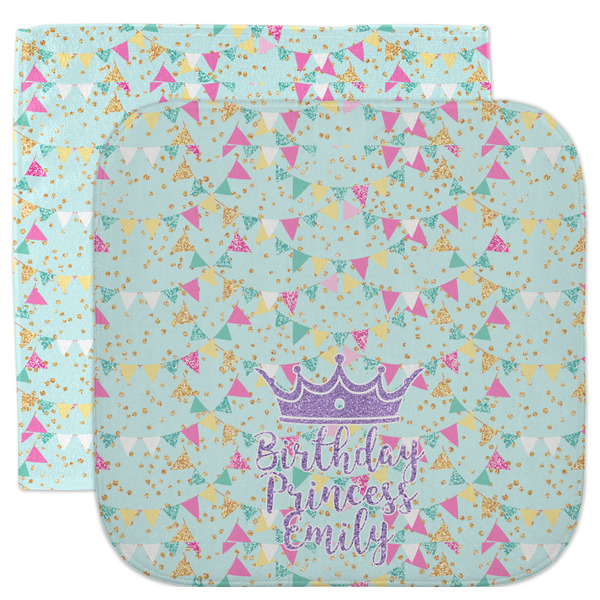Custom Birthday Princess Facecloth / Wash Cloth (Personalized)