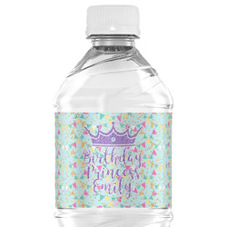 Birthday Princess Water Bottle Labels - Custom Sized (Personalized)