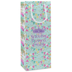 Birthday Princess Wine Gift Bags - Gloss (Personalized)