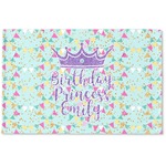Birthday Princess Woven Mat (Personalized)