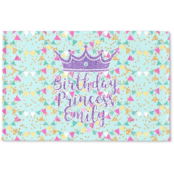 Custom Birthday Princess Woven Mat (Personalized)