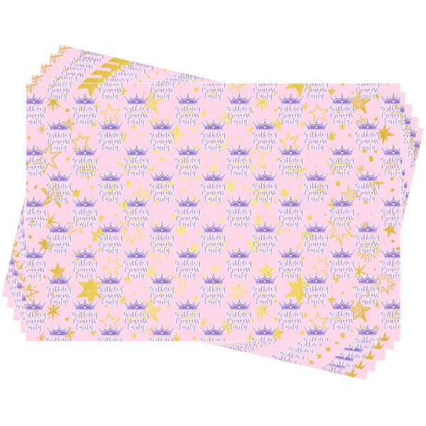 Birthday Princess Wrapping Paper - 5 Sheets Approval